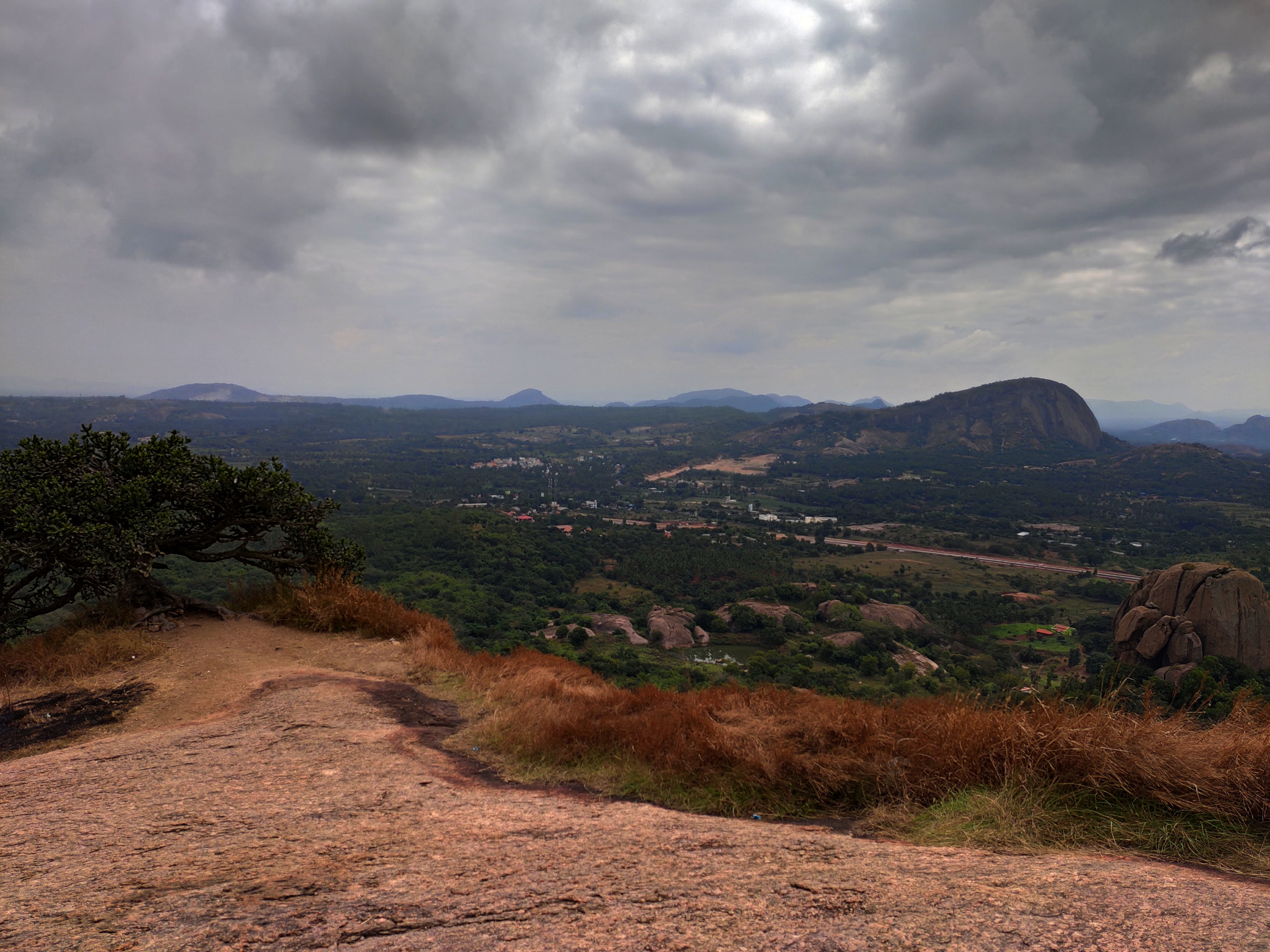 View from the top at Ramadevarabetta Vulture Sanctuary (Ramanagara)